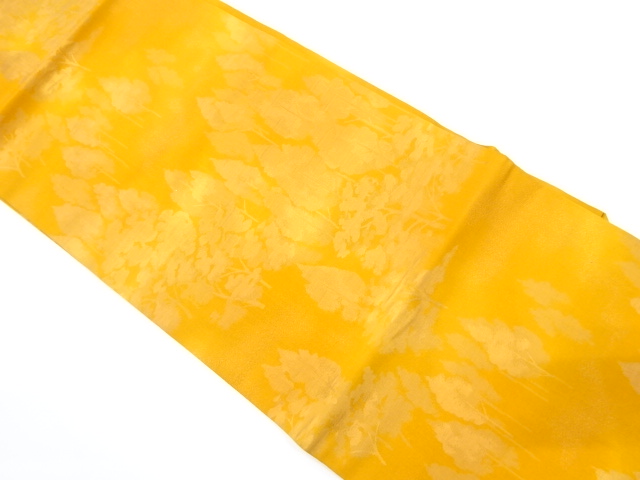 樹木風景模様織り出し名古屋帯